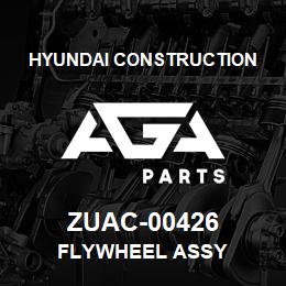 ZUAC-00426 Hyundai Construction FLYWHEEL ASSY | AGA Parts