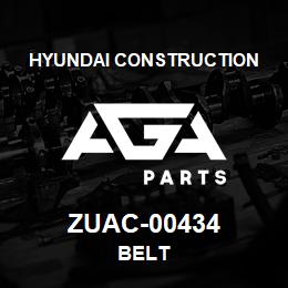 ZUAC-00434 Hyundai Construction BELT | AGA Parts