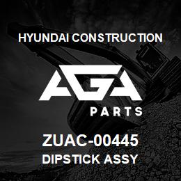 ZUAC-00445 Hyundai Construction DIPSTICK ASSY | AGA Parts