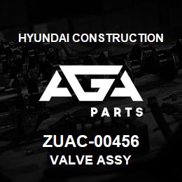 ZUAC-00456 Hyundai Construction VALVE ASSY | AGA Parts