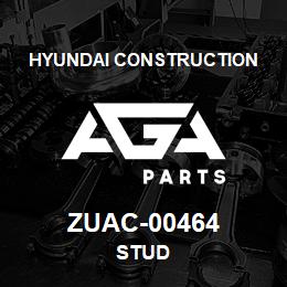 ZUAC-00464 Hyundai Construction STUD | AGA Parts