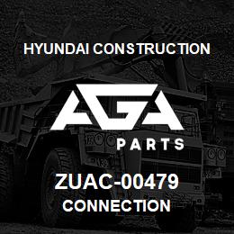 ZUAC-00479 Hyundai Construction CONNECTION | AGA Parts