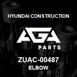 ZUAC-00487 Hyundai Construction ELBOW | AGA Parts