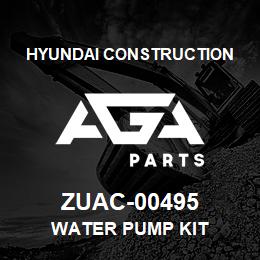 ZUAC-00495 Hyundai Construction WATER PUMP KIT | AGA Parts