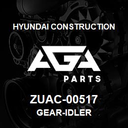 ZUAC-00517 Hyundai Construction GEAR-IDLER | AGA Parts