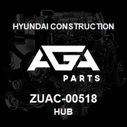 ZUAC-00518 Hyundai Construction HUB | AGA Parts