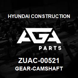 ZUAC-00521 Hyundai Construction GEAR-CAMSHAFT | AGA Parts