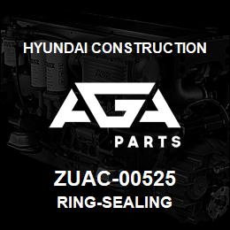 ZUAC-00525 Hyundai Construction RING-SEALING | AGA Parts