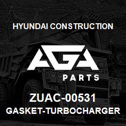 ZUAC-00531 Hyundai Construction GASKET-TURBOCHARGER | AGA Parts