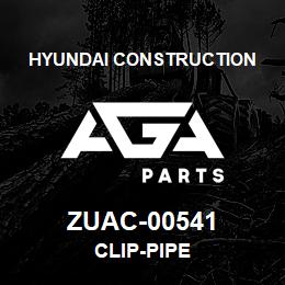 ZUAC-00541 Hyundai Construction CLIP-PIPE | AGA Parts