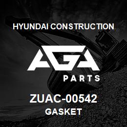 ZUAC-00542 Hyundai Construction GASKET | AGA Parts