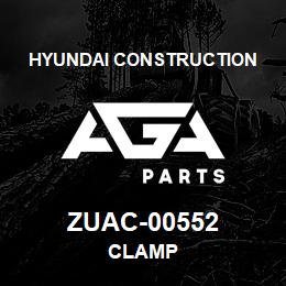 ZUAC-00552 Hyundai Construction CLAMP | AGA Parts