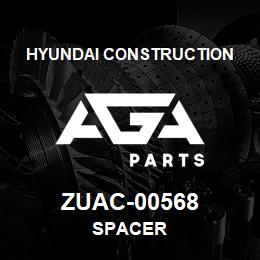 ZUAC-00568 Hyundai Construction SPACER | AGA Parts