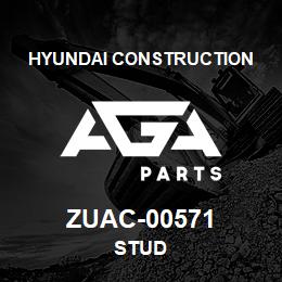 ZUAC-00571 Hyundai Construction STUD | AGA Parts