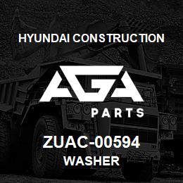 ZUAC-00594 Hyundai Construction WASHER | AGA Parts