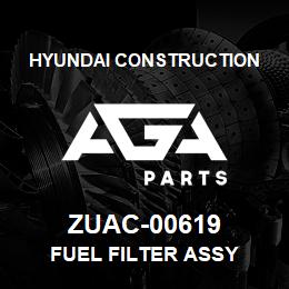 ZUAC-00619 Hyundai Construction FUEL FILTER ASSY | AGA Parts