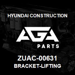 ZUAC-00631 Hyundai Construction BRACKET-LIFTING | AGA Parts