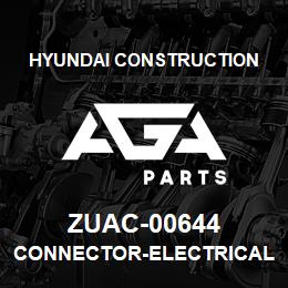 ZUAC-00644 Hyundai Construction CONNECTOR-ELECTRICAL | AGA Parts