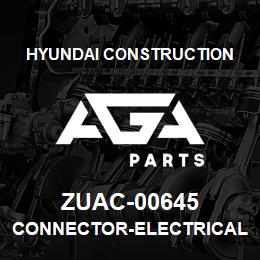 ZUAC-00645 Hyundai Construction CONNECTOR-ELECTRICAL | AGA Parts