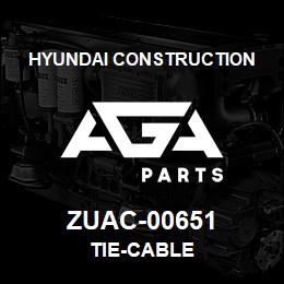 ZUAC-00651 Hyundai Construction TIE-CABLE | AGA Parts