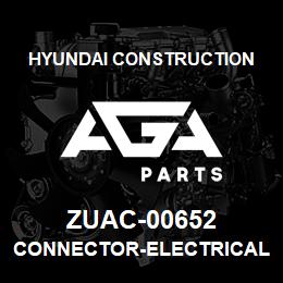 ZUAC-00652 Hyundai Construction CONNECTOR-ELECTRICAL | AGA Parts