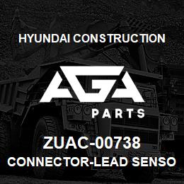 ZUAC-00738 Hyundai Construction CONNECTOR-LEAD SENSOR | AGA Parts