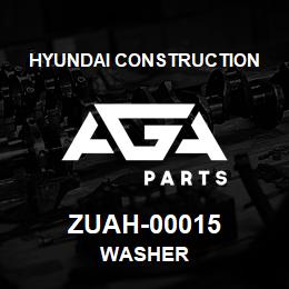 ZUAH-00015 Hyundai Construction WASHER | AGA Parts