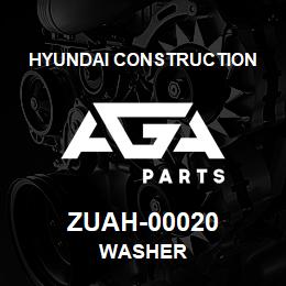 ZUAH-00020 Hyundai Construction WASHER | AGA Parts