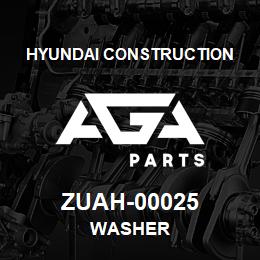 ZUAH-00025 Hyundai Construction WASHER | AGA Parts