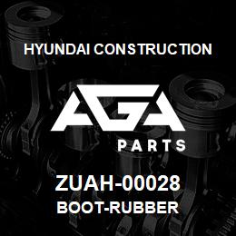 ZUAH-00028 Hyundai Construction BOOT-RUBBER | AGA Parts