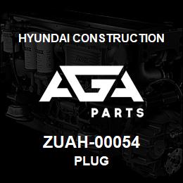 ZUAH-00054 Hyundai Construction PLUG | AGA Parts