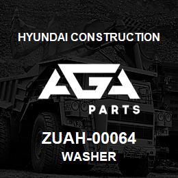 ZUAH-00064 Hyundai Construction WASHER | AGA Parts