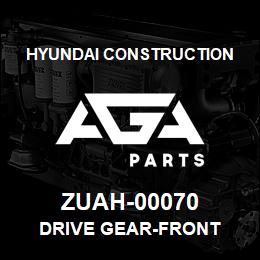 ZUAH-00070 Hyundai Construction DRIVE GEAR-FRONT | AGA Parts