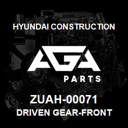 ZUAH-00071 Hyundai Construction DRIVEN GEAR-FRONT | AGA Parts