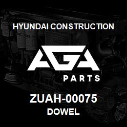 ZUAH-00075 Hyundai Construction DOWEL | AGA Parts