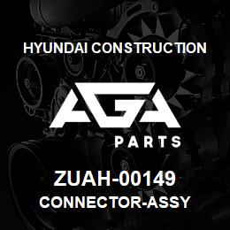 ZUAH-00149 Hyundai Construction CONNECTOR-ASSY | AGA Parts