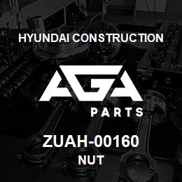 ZUAH-00160 Hyundai Construction NUT | AGA Parts