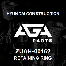 ZUAH-00162 Hyundai Construction RETAINING RING | AGA Parts