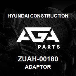 ZUAH-00180 Hyundai Construction ADAPTOR | AGA Parts