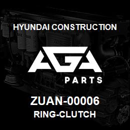 ZUAN-00006 Hyundai Construction RING-CLUTCH | AGA Parts