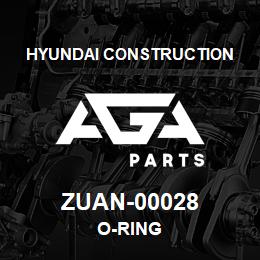 ZUAN-00028 Hyundai Construction O-RING | AGA Parts