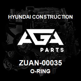 ZUAN-00035 Hyundai Construction O-RING | AGA Parts