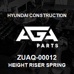 ZUAQ-00012 Hyundai Construction HEIGHT RISER SPRING KIT | AGA Parts