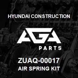 ZUAQ-00017 Hyundai Construction AIR SPRING KIT | AGA Parts