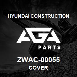 ZWAC-00055 Hyundai Construction COVER | AGA Parts