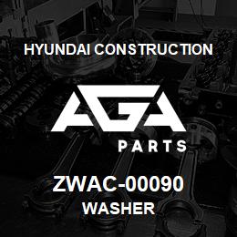 ZWAC-00090 Hyundai Construction WASHER | AGA Parts