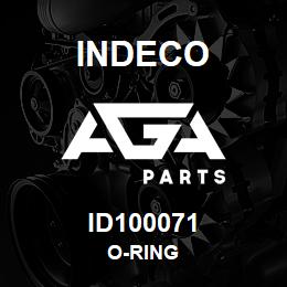 ID100071 Indeco O-RING | AGA Parts