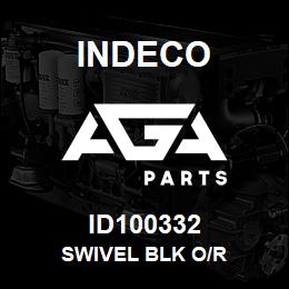 ID100332 Indeco SWIVEL BLK O/R | AGA Parts