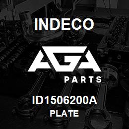 ID1506200A Indeco PLATE | AGA Parts