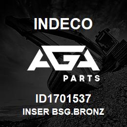 ID1701537 Indeco INSER BSG.BRONZ | AGA Parts